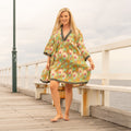 Mayuri Peacock Cotton Maxi Dress – front view