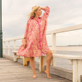 Aashi Tropical Paradise Cotton Maxi Dress – front view